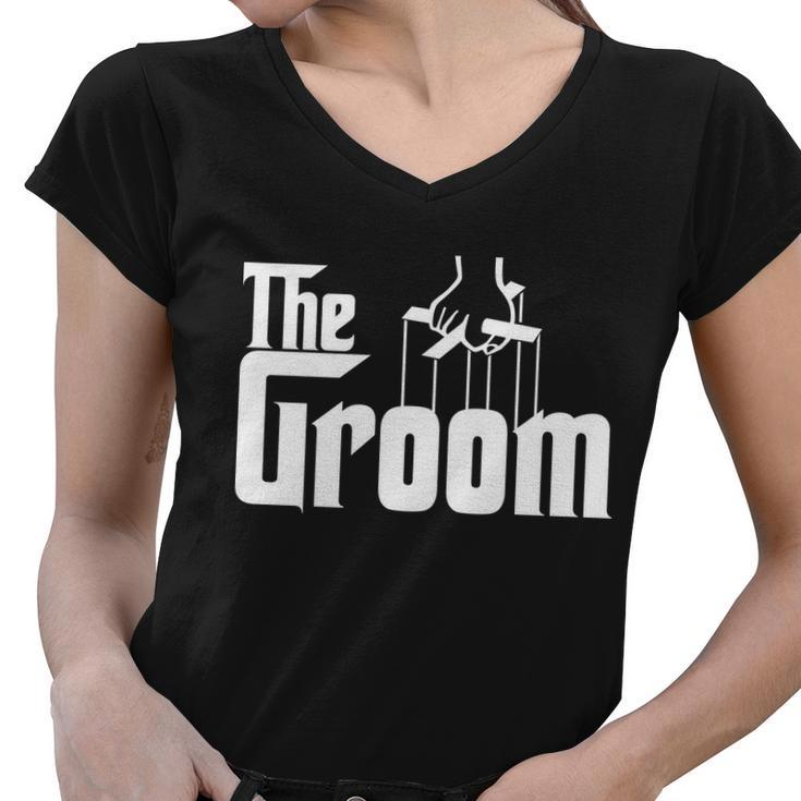 The Groom Women V-Neck T-Shirt