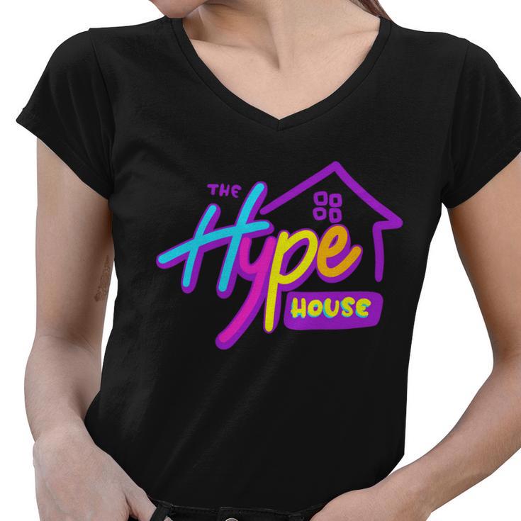 The Hype House Tshirt Women V-Neck T-Shirt