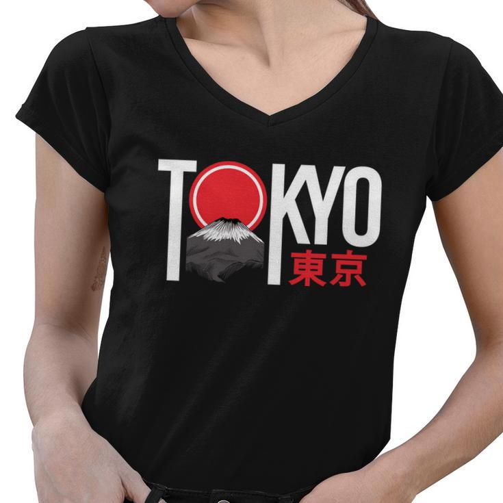 Tokyo Japan Tshirt Women V-Neck T-Shirt
