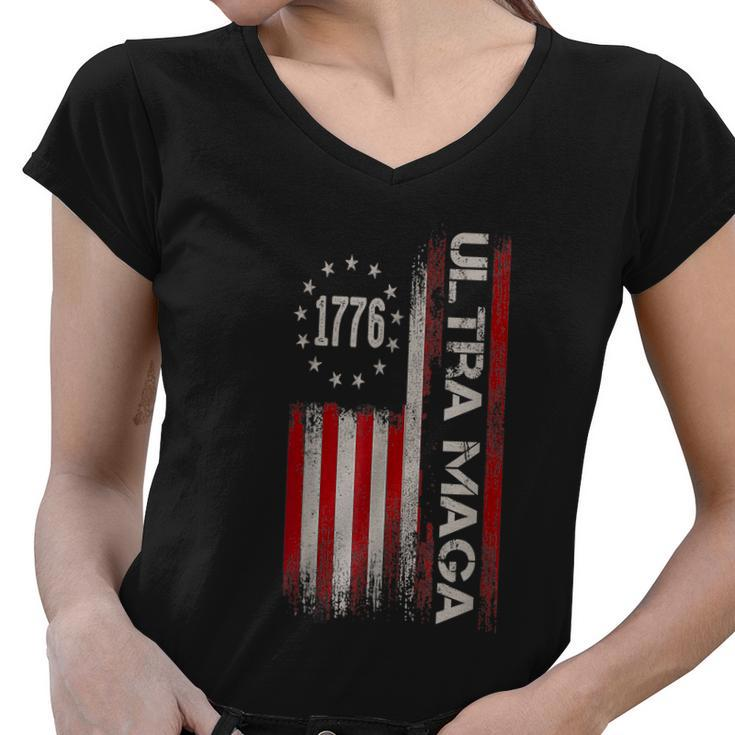 Ultra Maga Tshirt V5 Women V-Neck T-Shirt
