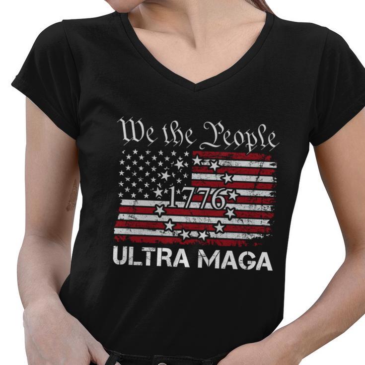 Ultra Maga V3 Women V-Neck T-Shirt