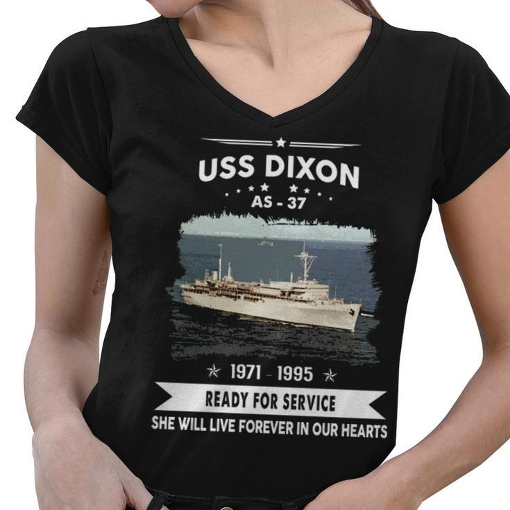 Uss Dixon As  V2 Women V-Neck T-Shirt