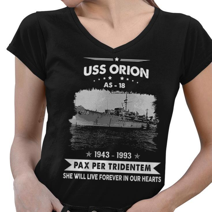 Uss Orion As  Women V-Neck T-Shirt
