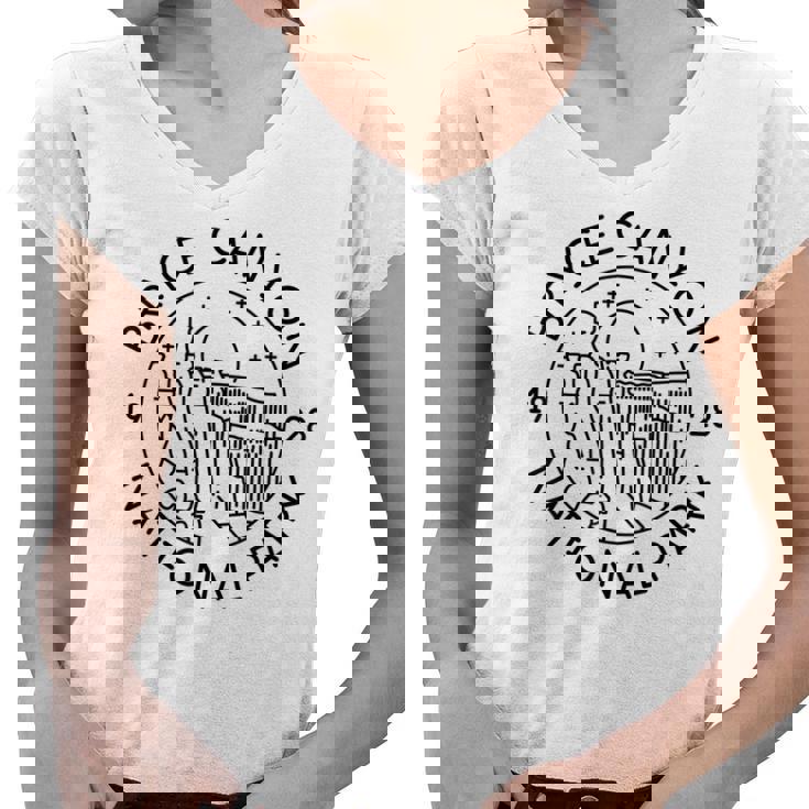 Bryce Canyon National Park 1928 Utah  Women V-Neck T-Shirt