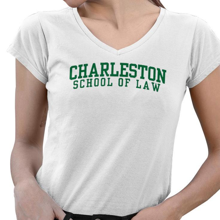 Charleston School Of Law Oc0533 Ver2 Women V-Neck T-Shirt