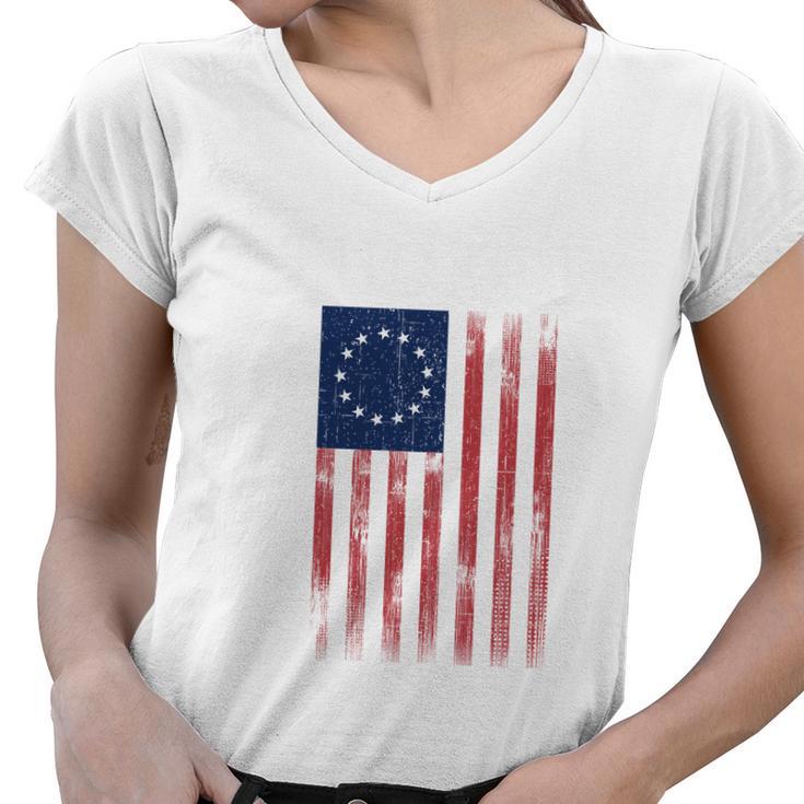 Tucker Carlson 2024  Women V-Neck T-Shirt