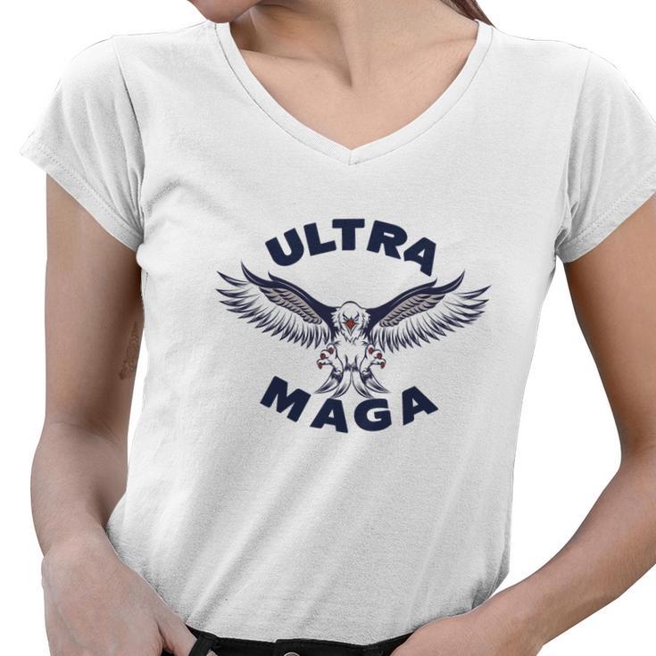 Ultra Maga We The People Tshirt Women V-Neck T-Shirt