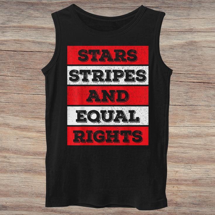 Stars Stripes Equal Rights Bold 4Th Of July Womens Rights  Unisex Tank Top