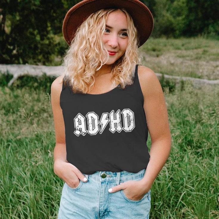 Adhd Add Parody Rock And Roll Entourage Music Funny Unisex Tank Top