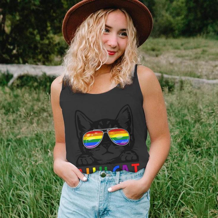 Ally Cat Lgbt Gay Rainbow Pride Flag Pride Month Unisex Tank Top