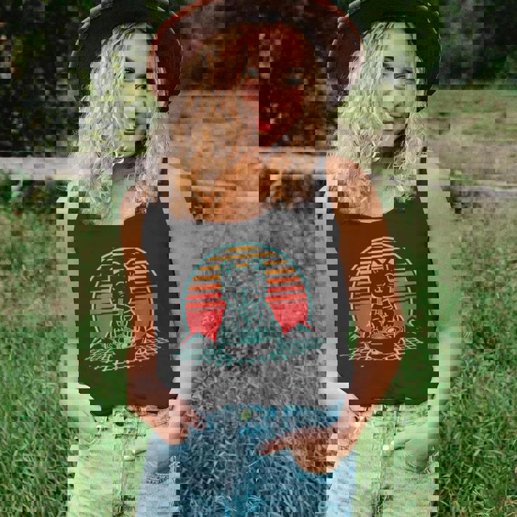 Anime Ramen Cat Retro Japanese Noodles Aesthetic Kawaii Gift V2 Men Women Tank Top Graphic Print Unisex