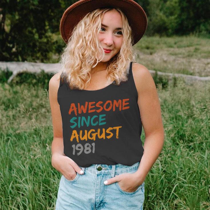 Awesome Since August V12 Unisex Tank Top