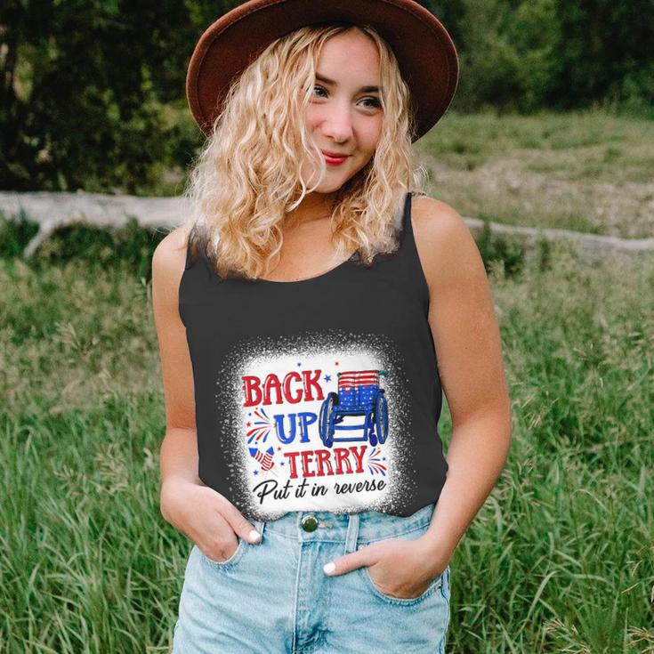 Back Up Terry Put It In Reverse 4Th Of July American Flag Unisex Tank Top