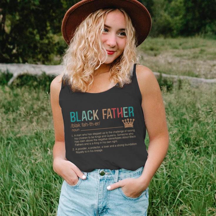 Black Father Noun Father Day Gifts Classic V2 Unisex Tank Top