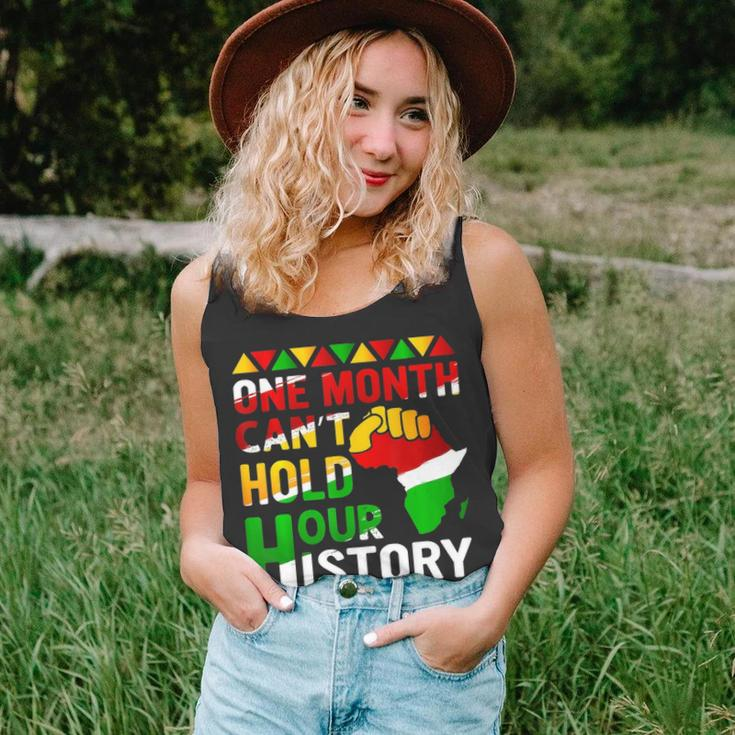 Black History Month One Month Cant Hold Our History Unisex Tank Top