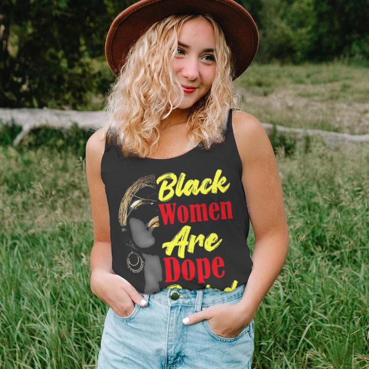 Black Women Are Dope Period Graphic Design Printed Casual Daily Basic Unisex Tank Top