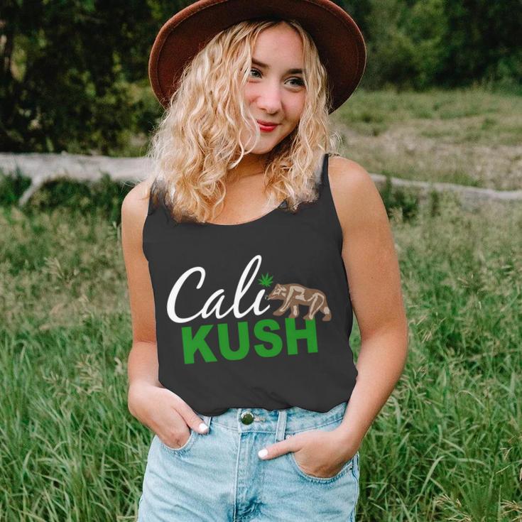 Cali Kush Weed California Republic Tshirt Unisex Tank Top