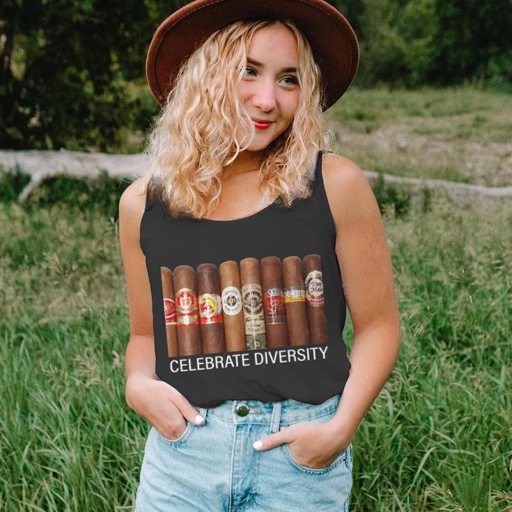 Celebrate Diversity Cigars Unisex Tank Top