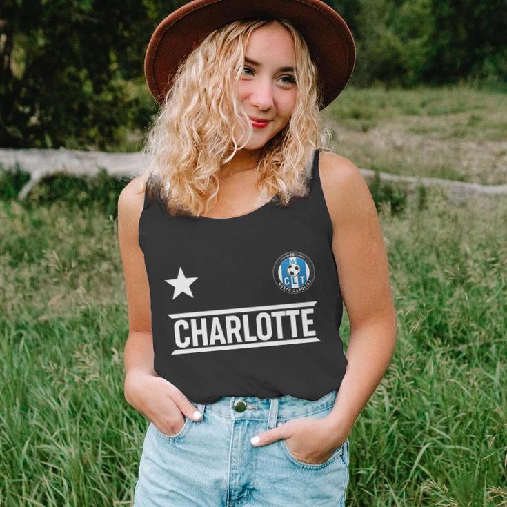 Charlotte North Carolina Soccer Jersey Unisex Tank Top