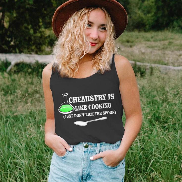 Chemistry Cooking Dont Lick The Spoon Tshirt Unisex Tank Top