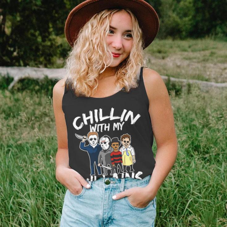 Chillin With My Villains Tshirt Unisex Tank Top