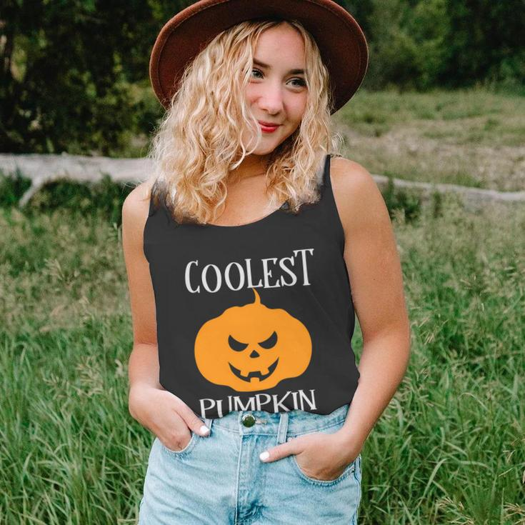 Coolest Pumpkin In The Patch Halloween Quote V2 Unisex Tank Top