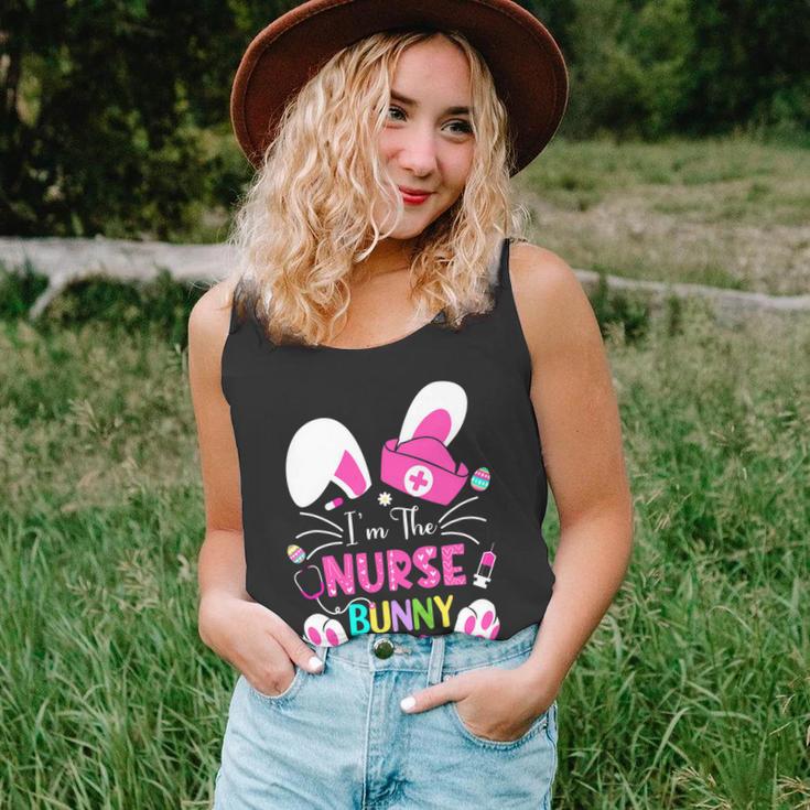 Cute Bunnies Easter Im The Nurse Nurse Life Rn Nursing Unisex Tank Top