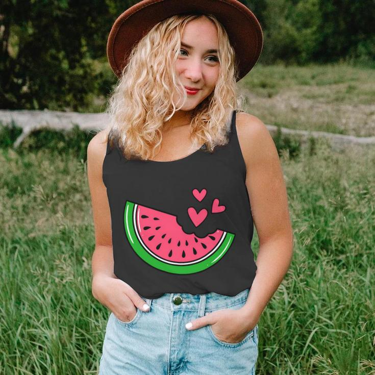 Dabbing Watermelon Kawaii Dab Summer Fruit Melon Lover Unisex Tank Top