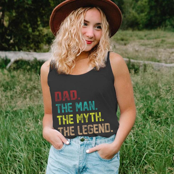 Dad The Man The Myth The Legend Unisex Tank Top