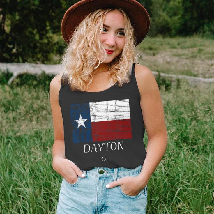 Dayton Tx Texas Flag City State Gift Unisex Tank Top