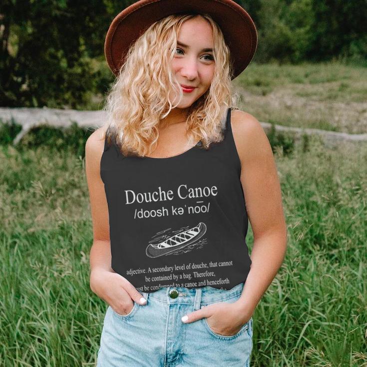 Dont Be A Douche Canoe Definition Funny Humor Tshirt Unisex Tank Top