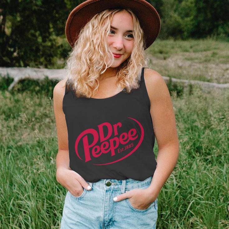 Dr Peepee Soda Pop Logo Unisex Tank Top