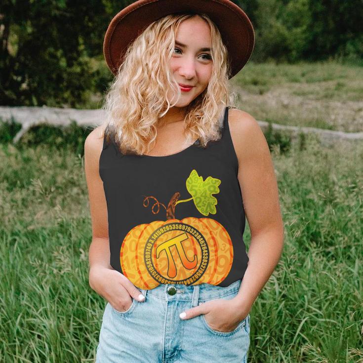 Fall Pumpkin Pi 314 Autumn Unisex Tank Top