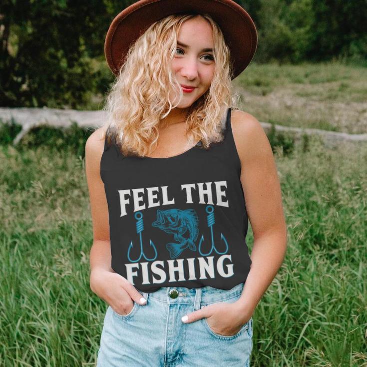 Feel The Fishing Unisex Tank Top