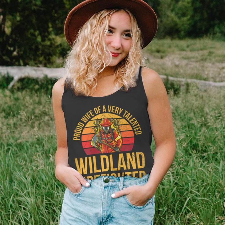 Firefighter Wildland Firefighting Design For A Wife Of A Firefighter V3 Unisex Tank Top