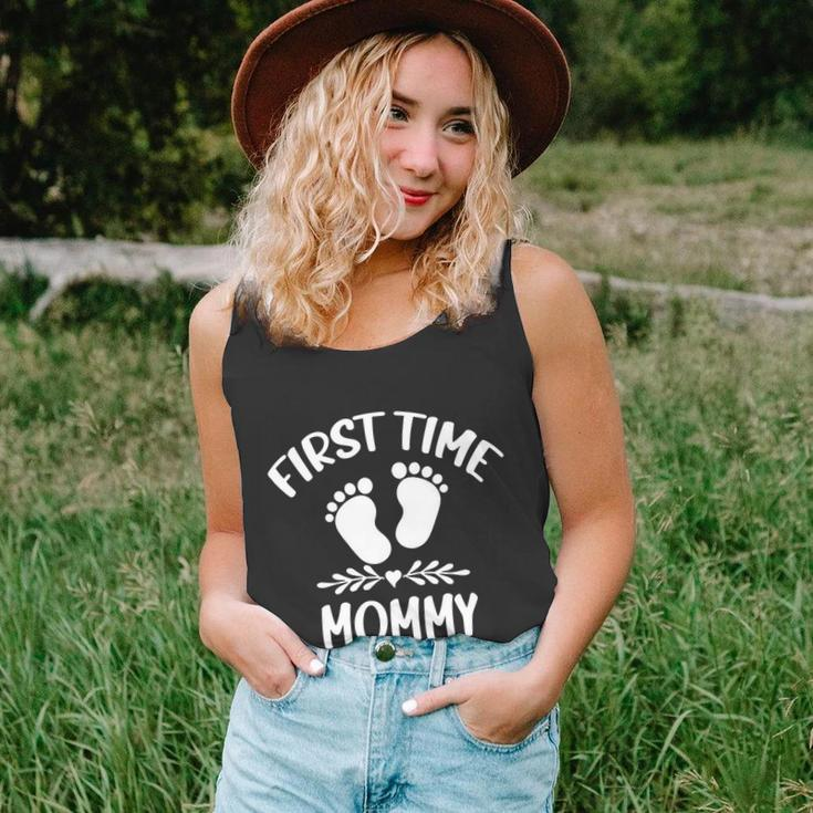 First Time Mommy 2022 Funny New Mom Promoted To Mommy Unisex Tank Top