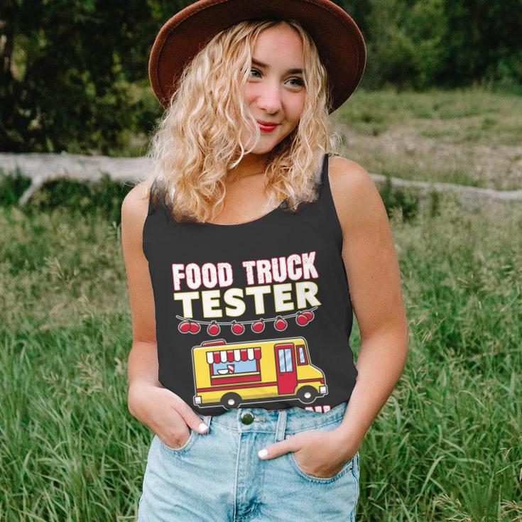 Food Truck Tester In Action Gift Street Food Truck Gift Foodtruck Meaningful Gif Unisex Tank Top