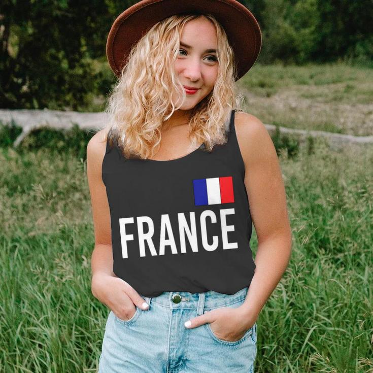 France Team Flag Logo Tshirt Unisex Tank Top