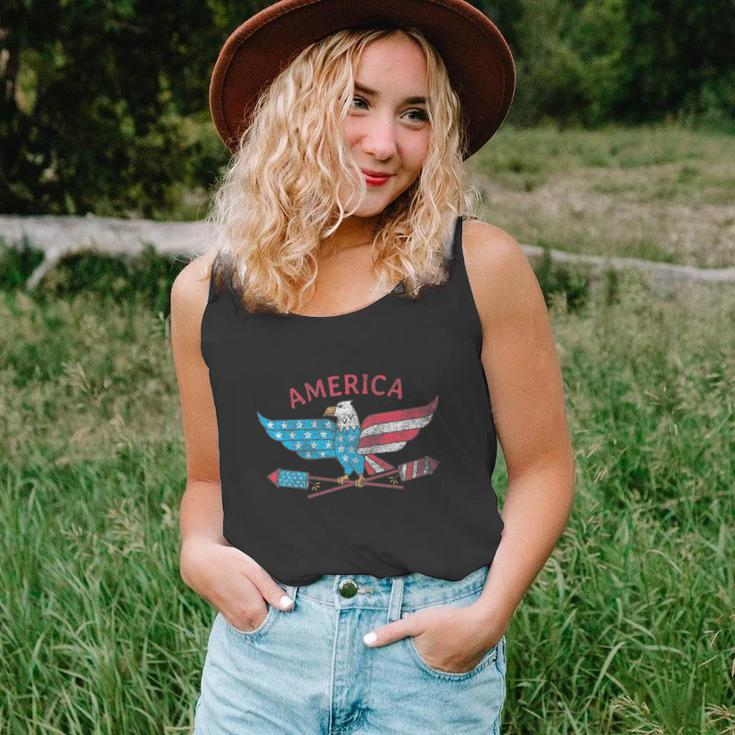 Funny 4Th Of July American Eagle Unisex Tank Top