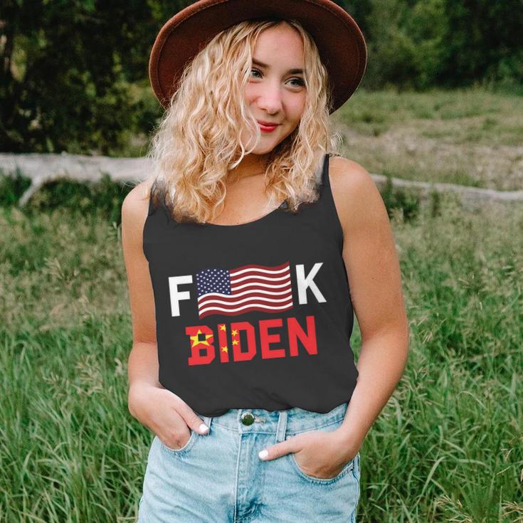 Funny Anti Biden Fjb Bare Shelves Bareshelves Biden Sucks Political Humor Unisex Tank Top