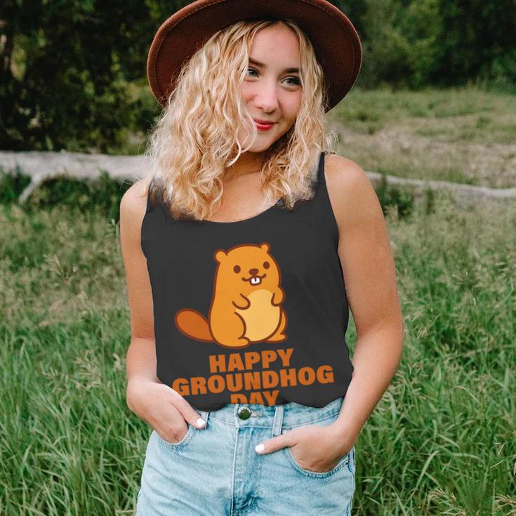 Funny Happy Groundhog Day Tshirt Unisex Tank Top