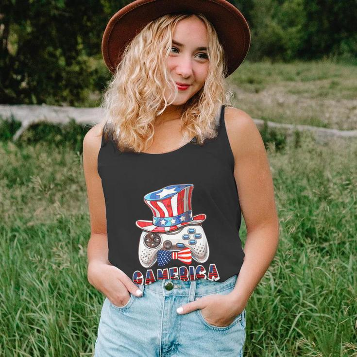 Gamerica 4Th Of July Usa Flag Unisex Tank Top