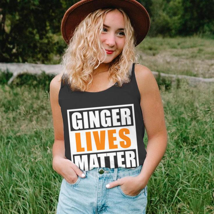Ginger Lives Matter Funny Irish St Patricks Day Tshirt Unisex Tank Top