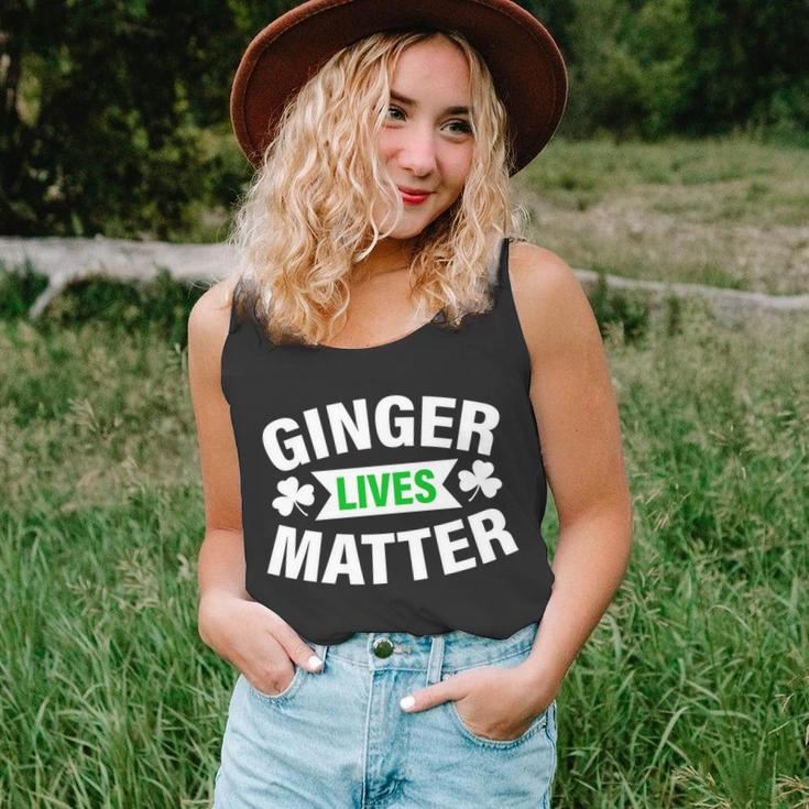 Ginger Lives Matter - St Patricks Day Tshirt Unisex Tank Top