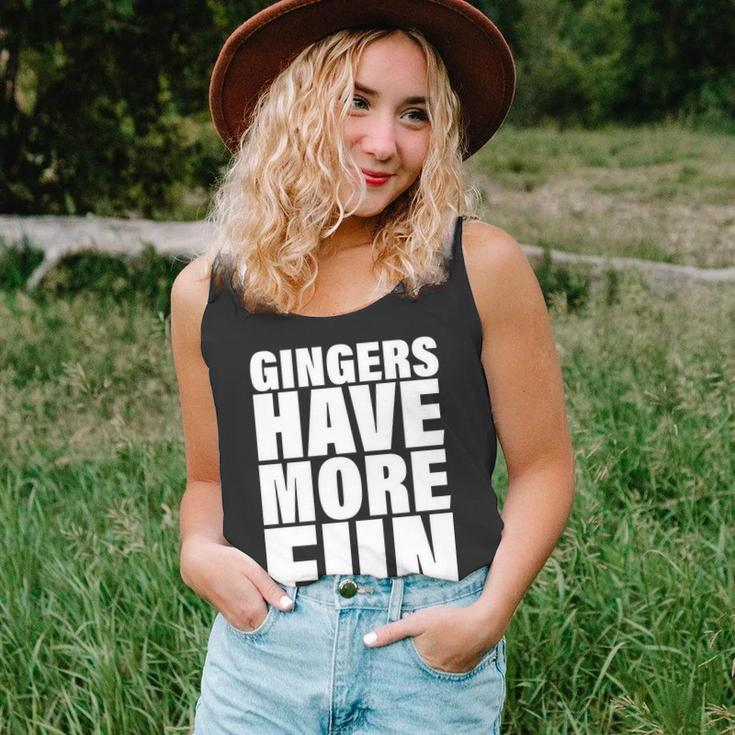 Gingers Have More Fun Unisex Tank Top