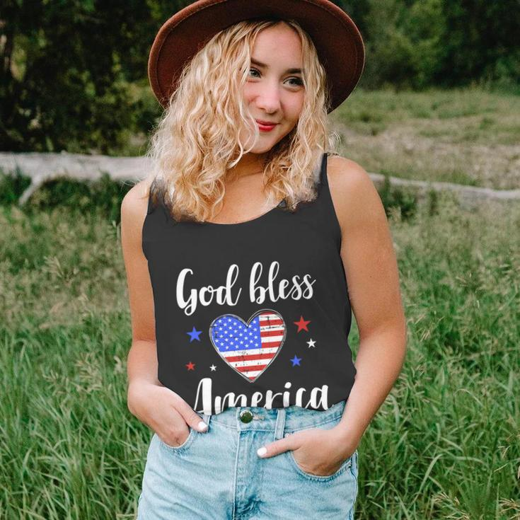 God Bless America For Patriotic Independence Day 4Th Of July Gift Unisex Tank Top