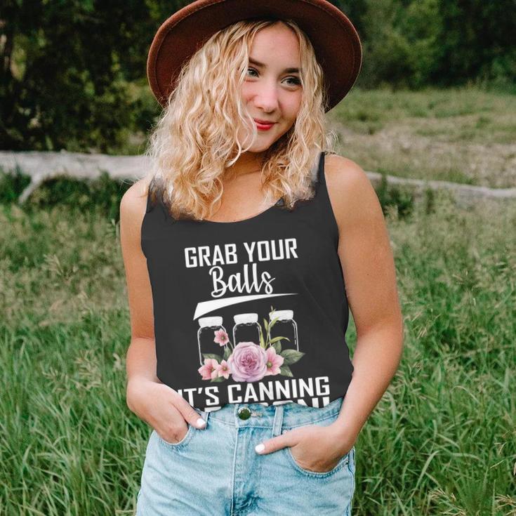 Grab Your Balls Its Canning Season Unisex Tank Top