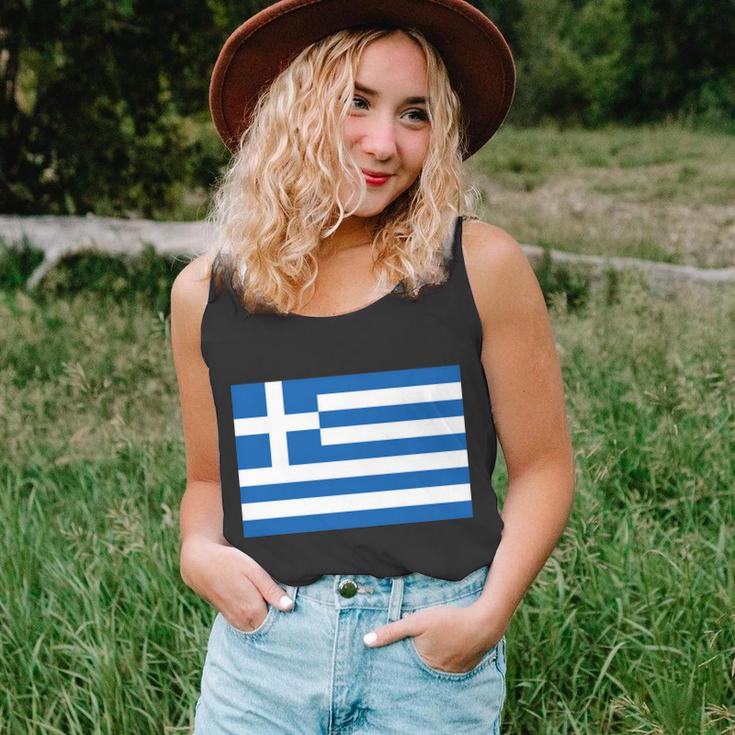 Greece Flag V2 Unisex Tank Top