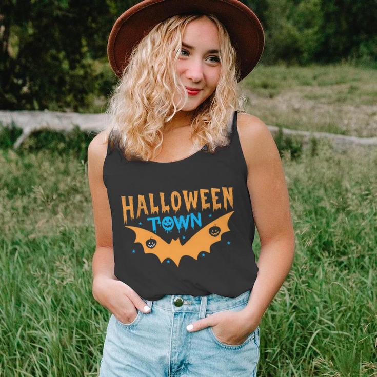 Halloween Town Bat Halloween Quote Unisex Tank Top