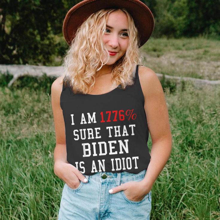 I Am 1776 Sure That Biden Is An Idiot V2 Unisex Tank Top